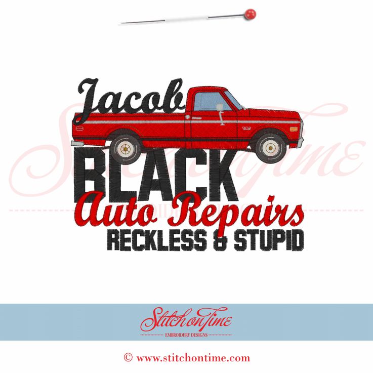 5396 Sayings : Jacob Black Auto Repairs 5x7
