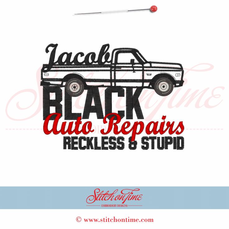 5405 Sayings : Jacob Black Auto Repairs 5x7