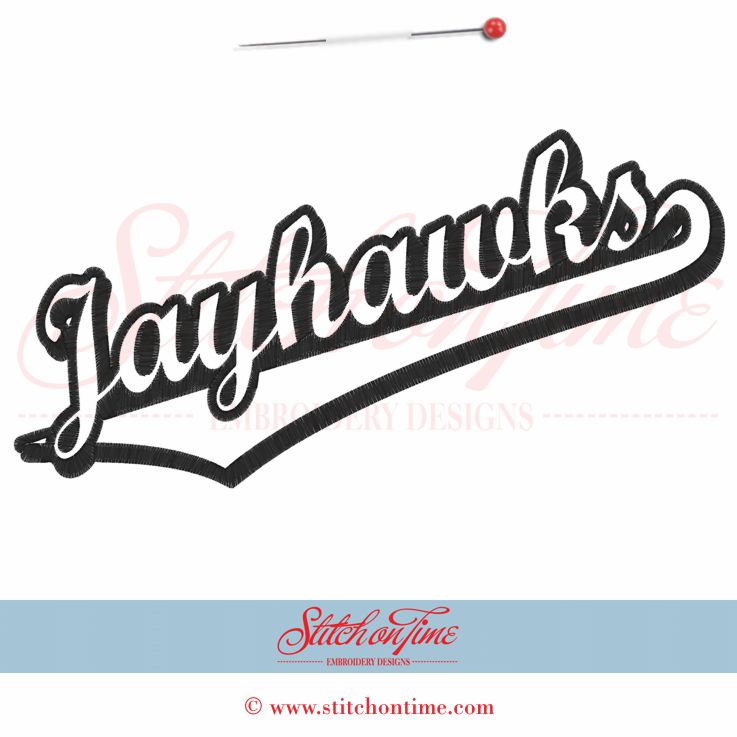 5442 Sayings : Jayhawks Applique 6x10