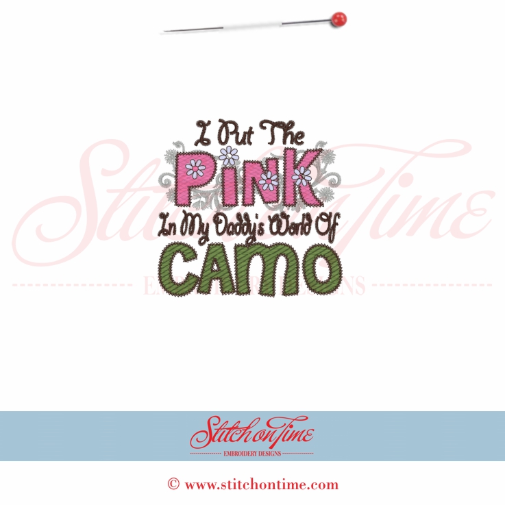 5512 Sayings : Pink In World Of Camo 4x4