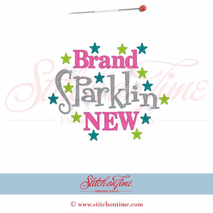 5527 Sayings : Brand Spankin New 5x7