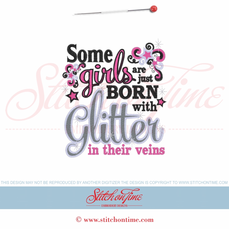 5532 Sayings : Some Girls Are Born With Glitter In Their Veins 5