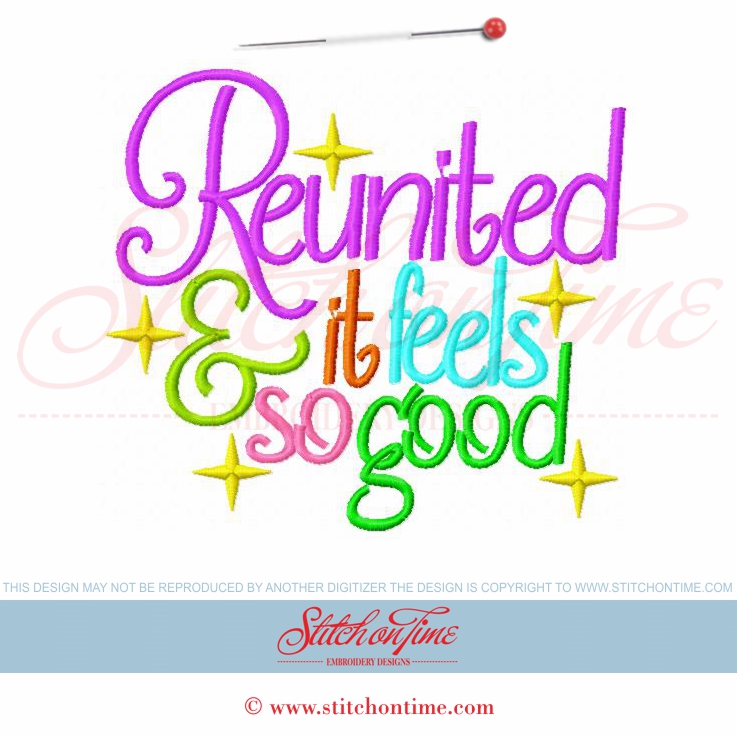 5648 Sayings : Reunited & It Feels So Good 5x7