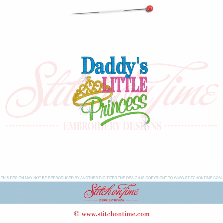 5674 Sayings : Daddy's Little Princess 4x4