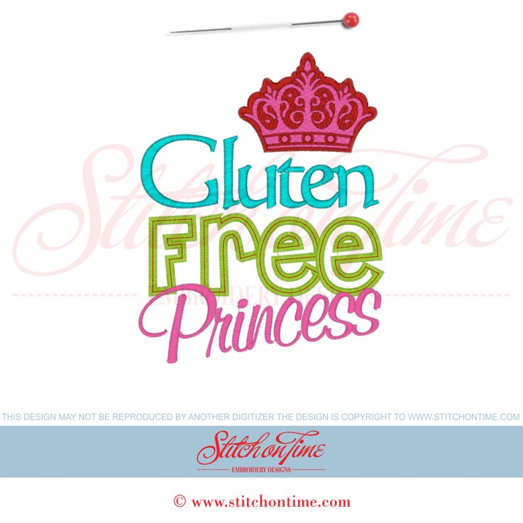 5990 Sayings : Gluten Free Princess 5x7