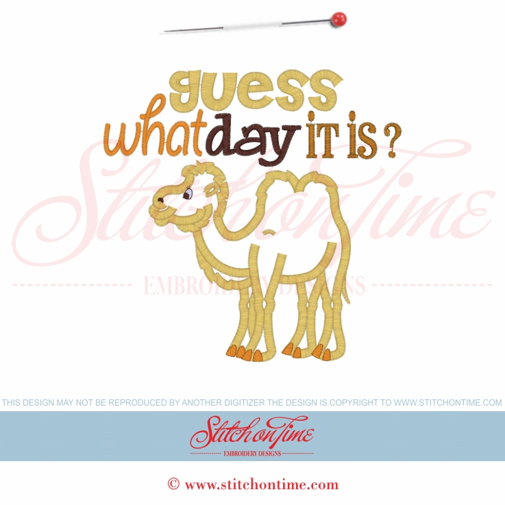 6045 Sayings : Guess What Day It Is... Hump Day 6x10 & 5x7