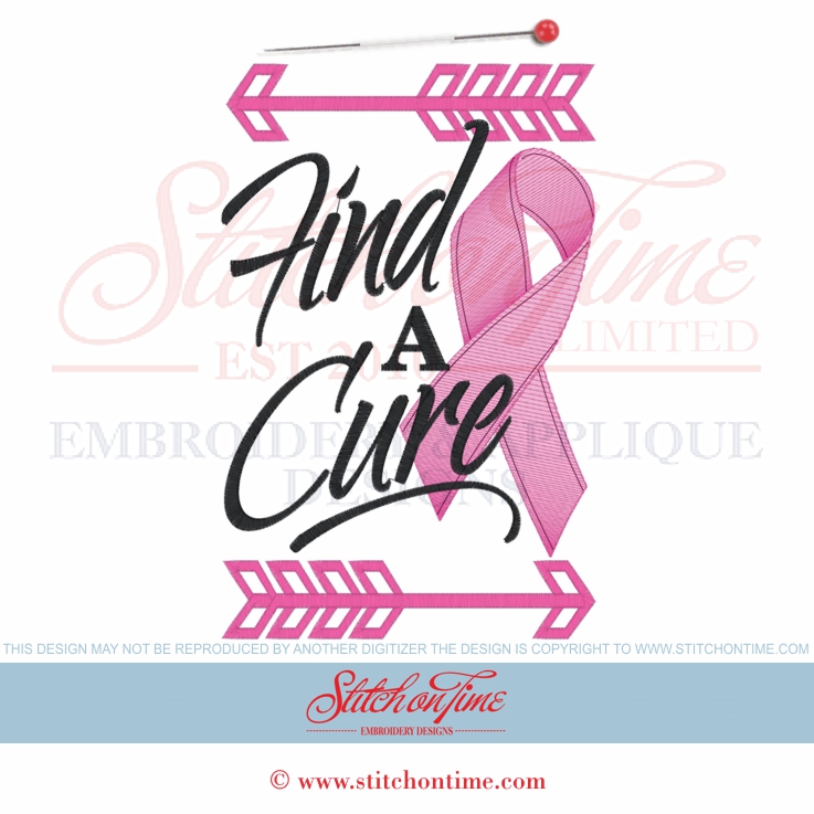 6582 Sayings : Find A Cure 6x10 and 5x7