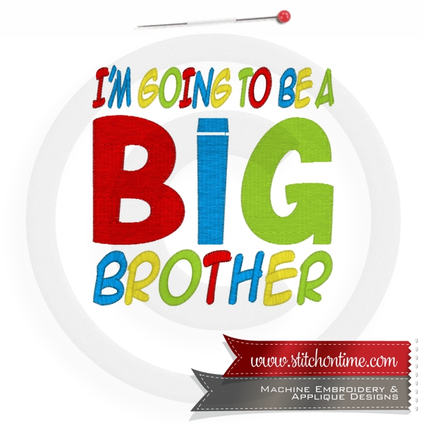 6821 Sayings : I'm Going To Be A Big Brother 5x5