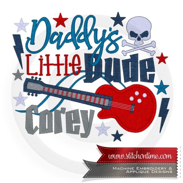 6882 Sayings : Daddy's Little Dude MTO