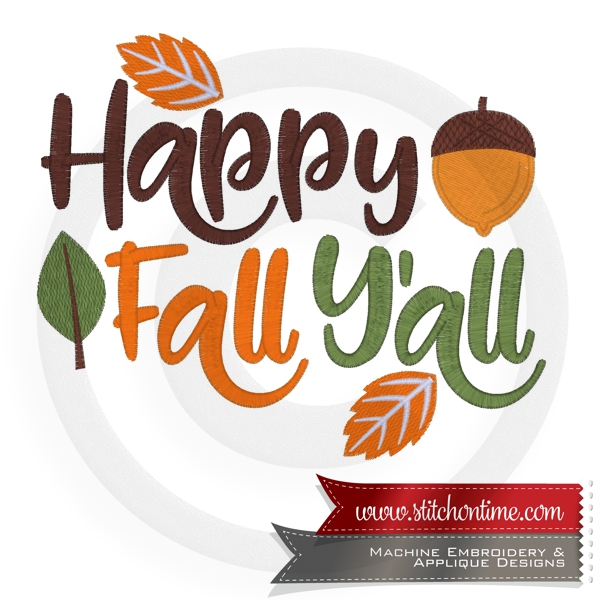 6885 Sayings : Happy Fall Y'all