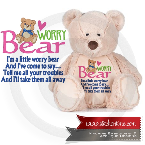 6903 Sayings : Worry Bear
