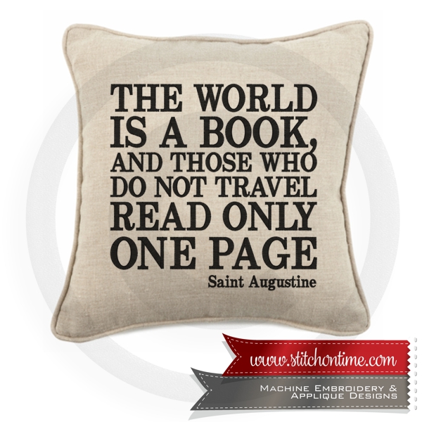 6973 Sayings : The World Is A Book