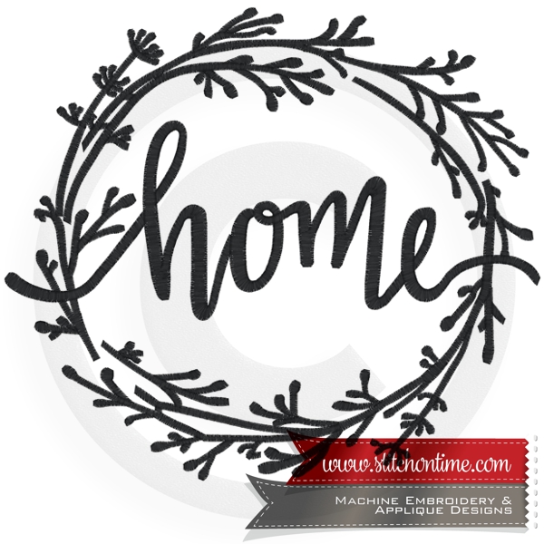 7026 Sayings : Home Wreath