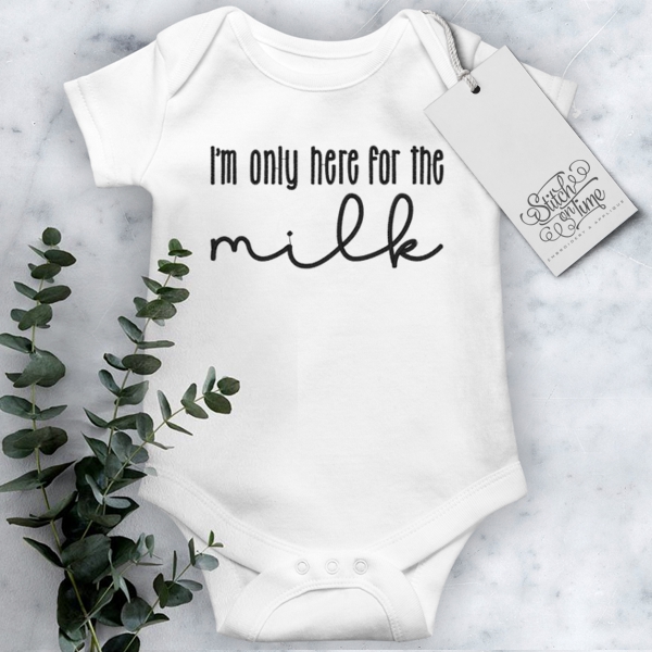 7063 Sayings : I'm Only Here For The Milk