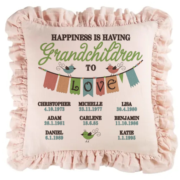 7087 Sayings : Happiness is Having Grandchildren MTO