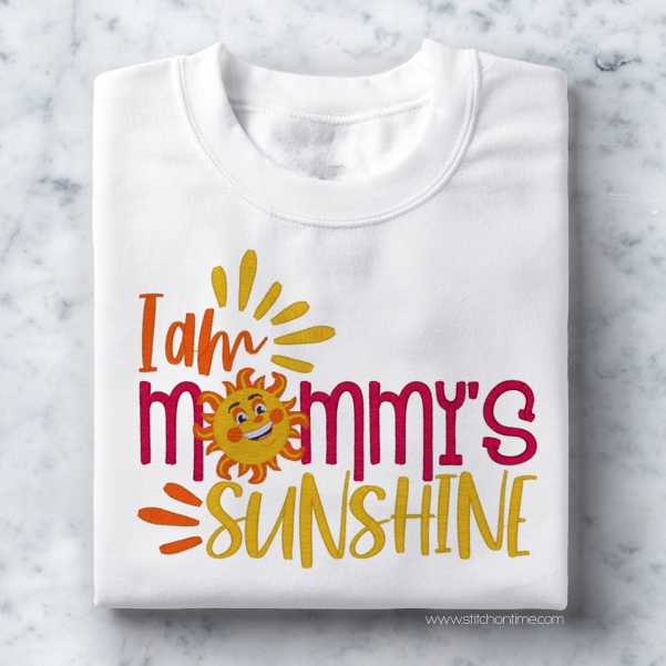 7091 Sayings : I am Mommy's Sunshine
