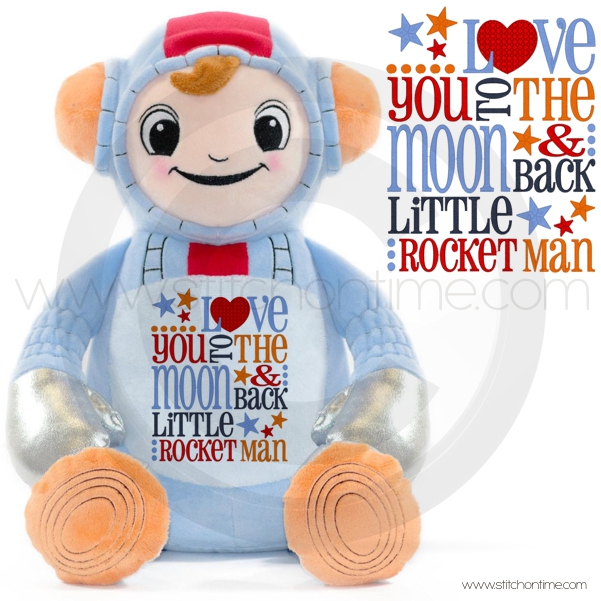 7147 Sayings : Love You To The Moon & Back (Cubbies)