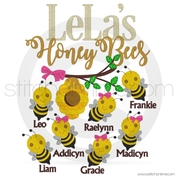 7154 Sayings : Family Honey Bees MTO