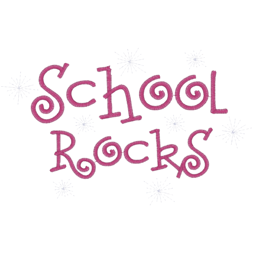 School (A1) SCHOOL ROCKS 5x7