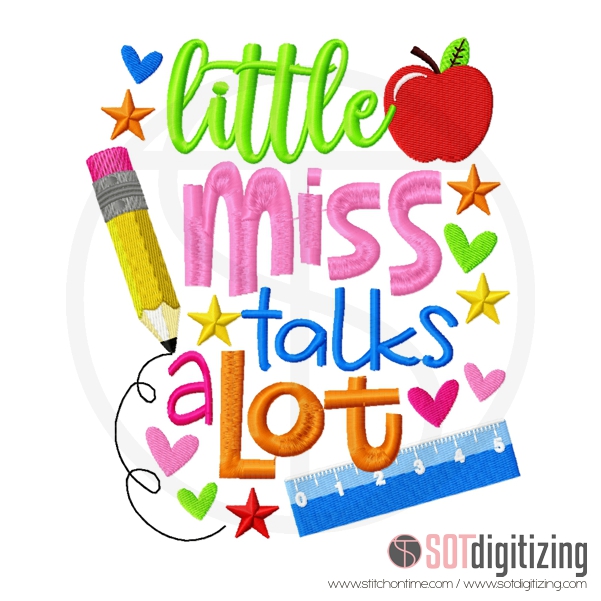 156 SCHOOL : Little Miss Talks a Lot