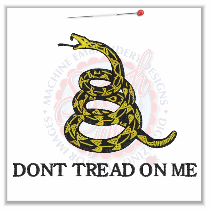 Snakes (12) Don't Tread On Me 6x10