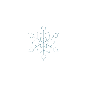 Snowflakes (A109) 2x2