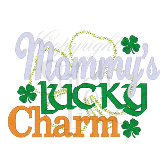 St Patrick (26) Mommys Lucky Charm 5x7