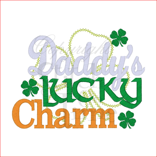 St Patrick (27) Daddys Lucky Charm 5x7