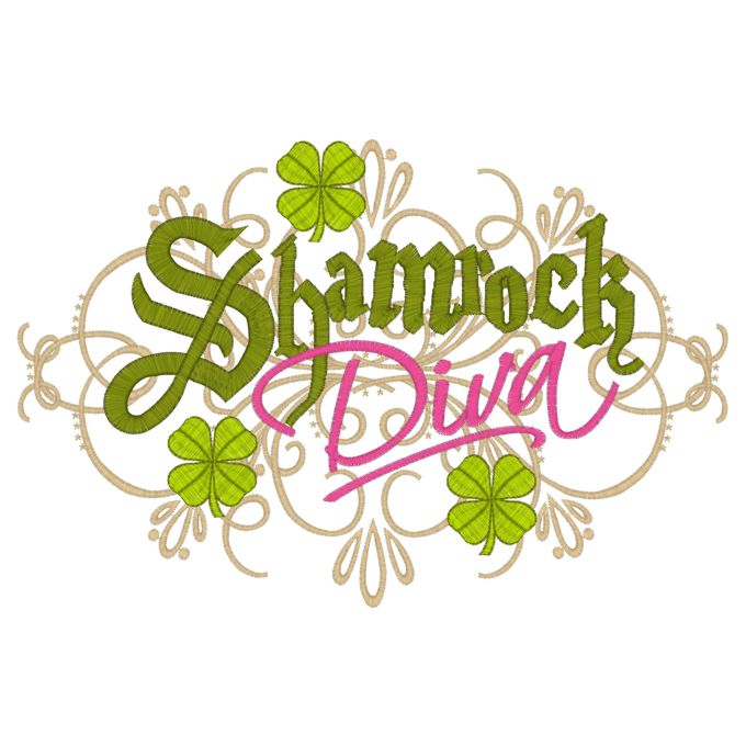 St Patrick (41) Shamrock Diva 6x10