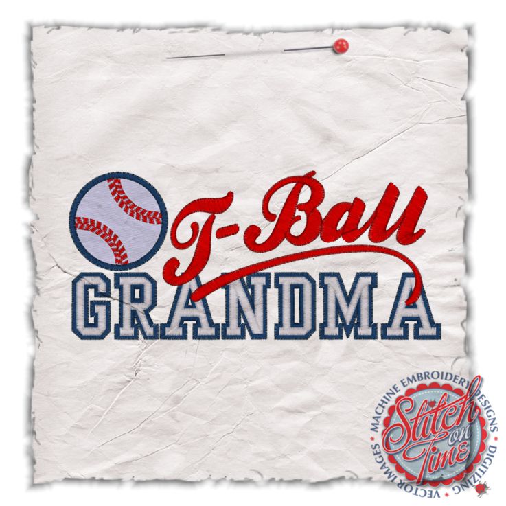 T-Ball (16) T-Ball Grandma 5x7