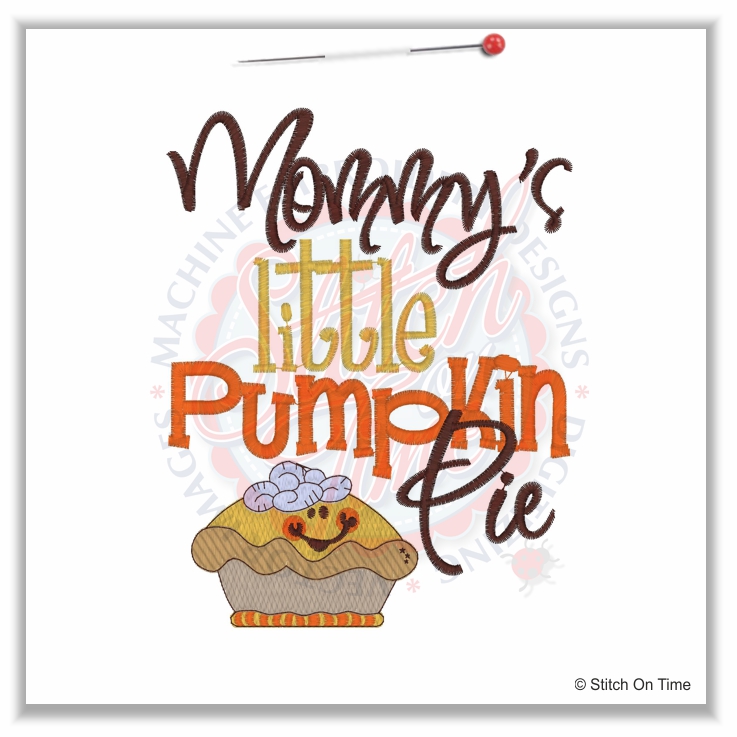 26 Thanksgiving : Mommys Little Pumpkin Pie 5x7