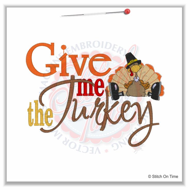 27 Thanksgiving : Give Me The Turkey 5x7