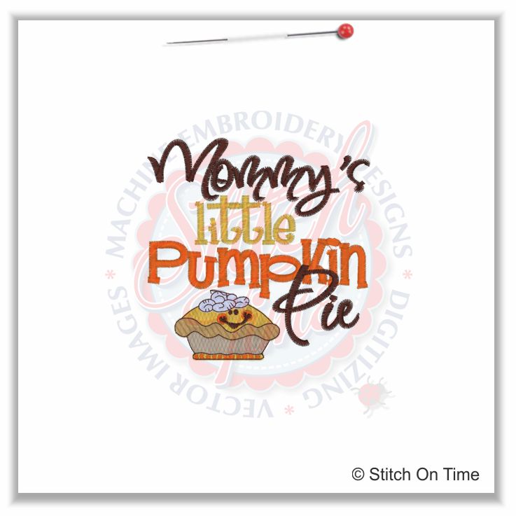 28 Thanksgiving : Mommys Little Pumpkin Pie 4x4