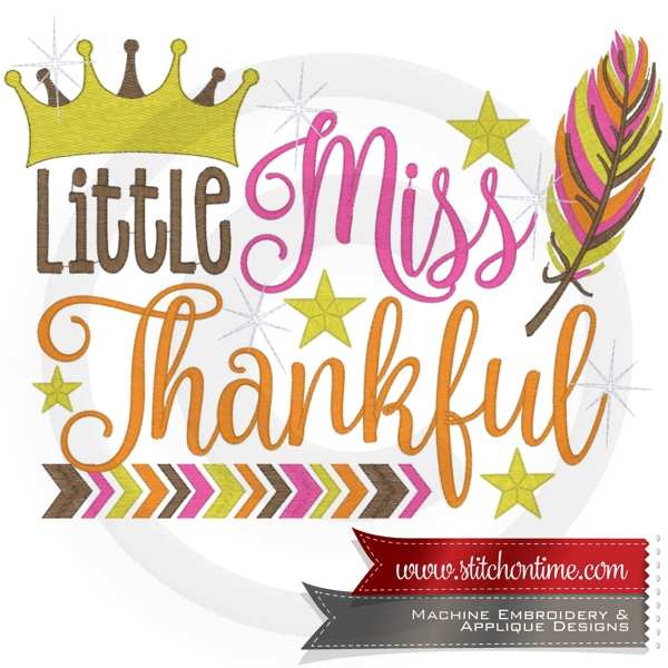 72 Thanksgiving : Little Miss Thankful