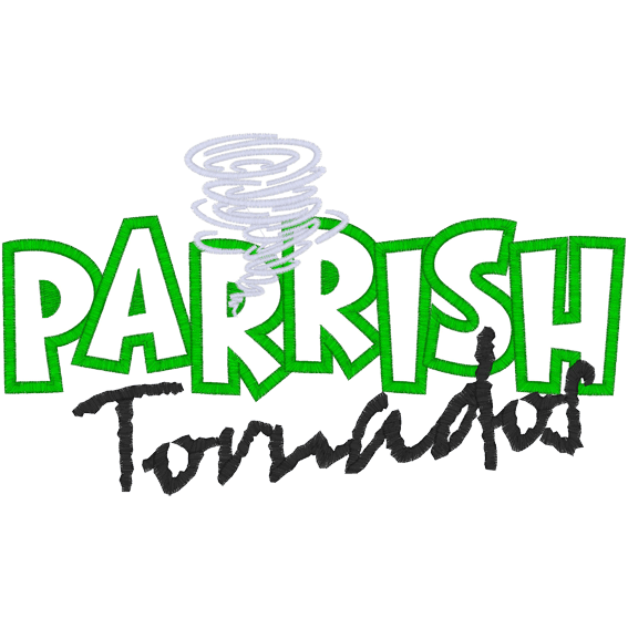 Tornado (A4) Parrish Applique 5x7