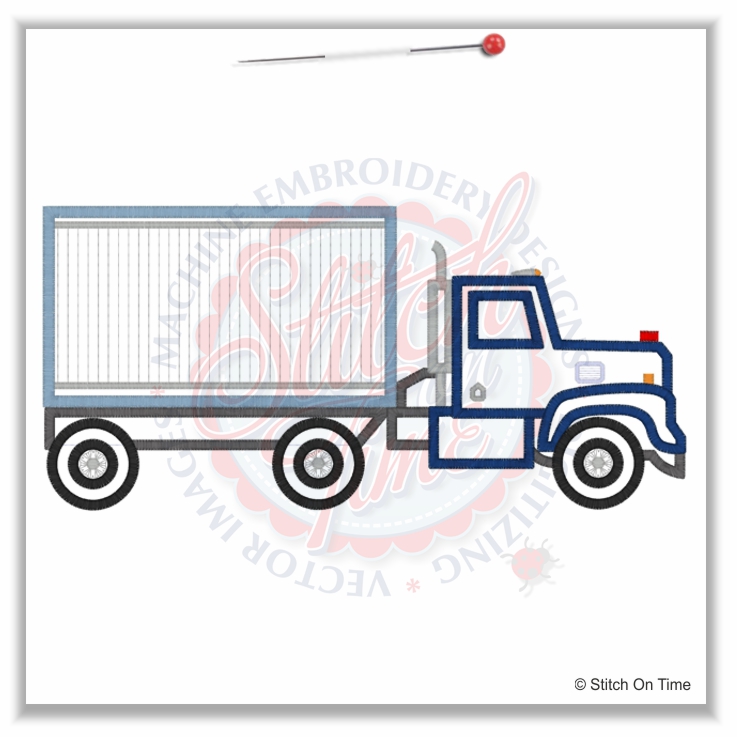 40 Transport : Truck Applique 6x10