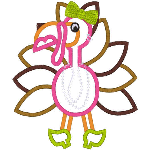 Turkey (A28) Applique 6x10