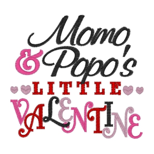 Valentine (216) Momo & Popo's Little valentine 4x4