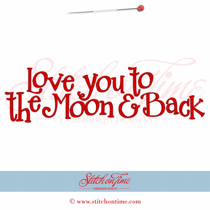 281 Valentine : Love You To The Moon & Back 200x300
