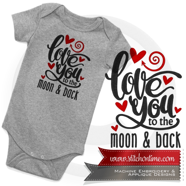 544 Valentine : Love You To The Moon & Back