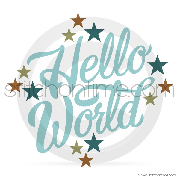 52 Vectors : Hello World with Stars