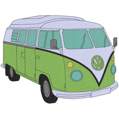 VW (8) VW Camper Van 5x7