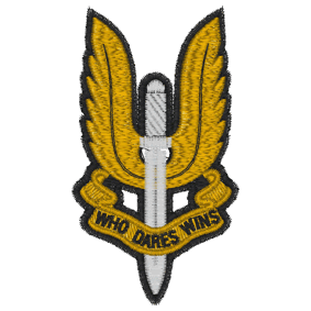War (A17) Badge 4x4
