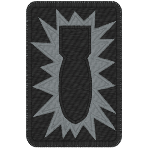 War (A71) Badge Applique 4x4