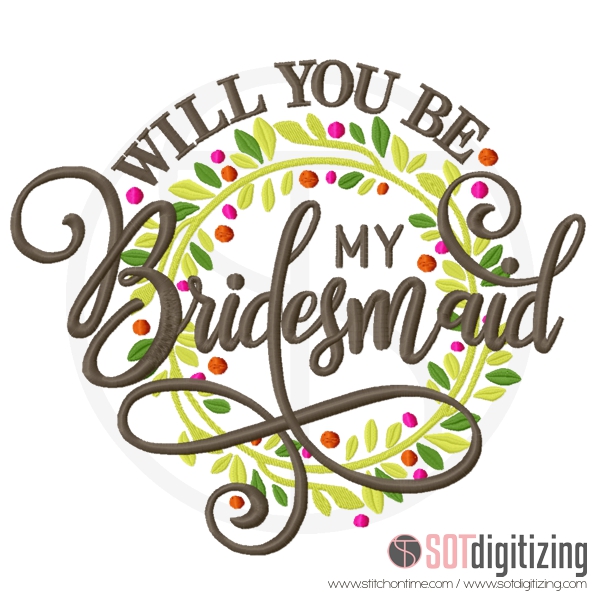 251 Wedding : Will You Be My Bridesmaid