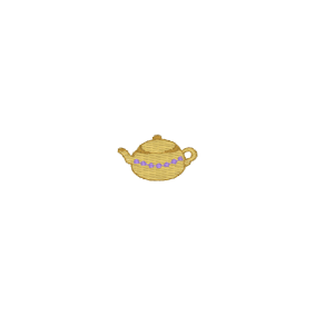 Wonderland (A31) Teapot 1x1